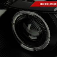 Spec'D Tuning Products - Spec-D 1998-2005 Lexus GS300/GS400/GS430 Halo Projector Headlights w/ SMD LED Light Strip (Black Housing/Smoke Lens) - Image 1