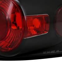 Spec'D Tuning Products - Spec-D 1994-2004 Chevrolet S10/ GMC Sonoma/ Isuzu Hombre Tail Lights (Matte Black Housing/Clear Lens) - Image 4