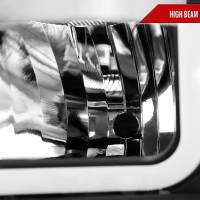 Spec'D Tuning Products - Spec-D 2014-2015 Chevrolet Silverado 1500 LED Bar Factory Style Headlights - Black (Matte Black Housing/Clear Lens) - Image 2