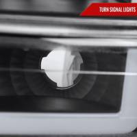 Spec'D Tuning Products - Spec-D 1999-2002 Chevrolet Silverado 1500 2500 / 2000-2006 Tahoe Suburban LED Bar Factory Style Headlights & Bumper Lights w/ Amber Reflector (Matte Black Housing/Clear Lens) - Image 3