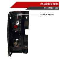 Spec'D Tuning Products - Spec-D 2005-2010 Hummer H3 Tail Lights (Chrome Housing/Red Smoke Lens) - Image 5