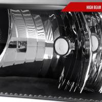 Spec'D Tuning Products - Spec-D 2004-2012 Chevrolet Colorado GMC Canyon/2006-2008 ISUZU I-Series Sequential Turn Signal Factory Style Headlights with LED Bar (Matte Black Housing/Clear Lens) - Image 2