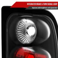 Spec'D Tuning Products - Spec-D 1994-2002 Dodge RAM Tail Lights (Matte Black Housing/Clear Lens) - Image 1