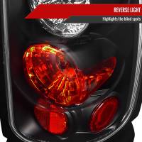 Spec'D Tuning Products - Spec-D 1994-2002 Dodge RAM Tail Lights (Matte Black Housing/Clear Lens) - Image 2