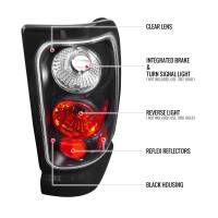 Spec'D Tuning Products - Spec-D 1994-2002 Dodge RAM Tail Lights (Matte Black Housing/Clear Lens) - Image 6