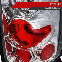 Spec'D Tuning Products - Spec-D 1994-2002 Dodge RAM Tail Lights (Chrome Housing/Clear Lens) - Image 2