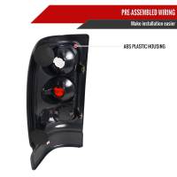 Spec'D Tuning Products - Spec-D 1994-2002 Dodge RAM Tail Lights (Chrome Housing/Clear Lens) - Image 5