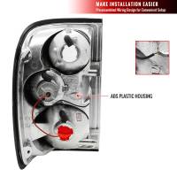 Spec'D Tuning Products - Spec-D 2001-2005 Ford Ranger Tail Lights (Chrome Housing/Smoke Lens) - Image 6