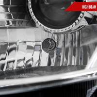 Spec'D Tuning Products - Spec-D 2003-2005 Nissan 350Z Switchback Sequential Turn Signal Animated LED Bar Projector Headlights (Chrome Housing/Clear Lens) - Image 3