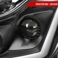 Spec'D Tuning Products - Spec-D 2008-2013 Infiniti G37/2014-2015 Q60 Coupe/Convertible Sequential Switchback LED Turn Signal Projector Headlights (Matte Black Housing/Clear Lens) - Image 2