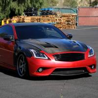 Spec'D Tuning Products - Spec-D 2008-2013 Infiniti G37/2014-2015 Q60 Coupe/Convertible Sequential Switchback LED Turn Signal Projector Headlights (Matte Black Housing/Clear Lens) - Image 7