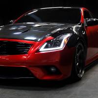 Spec'D Tuning Products - Spec-D 2008-2013 Infiniti G37/2014-2015 Q60 Coupe/Convertible Sequential Switchback LED Turn Signal Projector Headlights (Matte Black Housing/Clear Lens) - Image 8