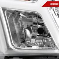 Spec'D Tuning Products - Spec-D 2019-2022 Dodge RAM 1500 Animated LED Bar Factory Style Headlights (Chrome Housing/Clear Lens) - Image 2