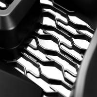 Spec'D Tuning Products - Spec-D 2010-2018 Dodge RAM 2500/3500 Rebel Style Hood Grille w/ Amber LED Lights - Image 3