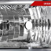 Spec'D Tuning Products - Spec-D 1999-2002 Chevrolet Silverado/ 2000-2006 Tahoe/Suburban Factory Style Headlights w/ Bumper Light Assembly (Chrome Housing/Clear Lens) - Image 1