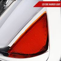 Spec'D Tuning Products - Spec-D 2006-2010 Dodge Charger Switchback Sequential LED Bar Factory Style Headlights (Chrome Housing/Clear Lens) - Image 4