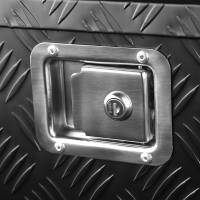 Spec'D Tuning Products - Spec-D Universal 15~29" Heavy Duty Black Aluminum Truck Trailer Tongue Tool Box w/ Lock & Keys - Image 1