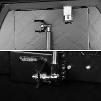 Spec'D Tuning Products - Spec-D Universal 15~29" Heavy Duty Black Aluminum Truck Trailer Tongue Tool Box w/ Lock & Keys - Image 4