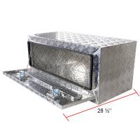 Spec'D Tuning Products - Spec-D Universal 36" Heavy Duty Silver Aluminum Underbody Truck Tool Box w/ T-Handle Latches, Locks, & Keys - Image 1