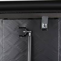 Spec'D Tuning Products - Spec-D Universal 15~28" Black Heavy Duty Aluminum Truck Trailer Tongue Tool Box w/ Lock & Keys - Image 5