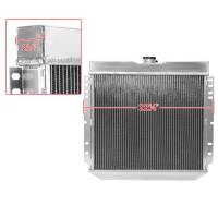 Spec'D Tuning Products - Spec-D 1963-1970 Ford Mustang/Fairlane/Falcon/Galaxie/Torino Mercury Cougar V8 Aluminum 3-Row Performance Radiator - Image 1