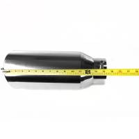 Spec'D Tuning Products - Spec-D Universal 4" Inlet/6" Outlet Chrome Stainless Steel Bolt-On Angled Exhaust Tip - Image 3