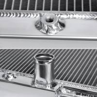 Spec'D Tuning Products - Spec-D 1967-1970 Ford Mustang/Fairlane/Ranchero Mercury Cougar Aluminum 3-Row Performance Radiator - Image 3