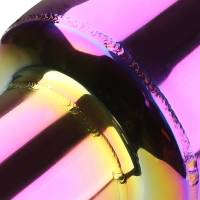 Spec'D Tuning Products - Spec-D Universal 2.5" Inlet/4.125" Outlet Rainbow Stainless Steel Angled Burnt Purple Exhaust Tips - 2PC - Image 5