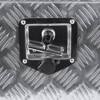 Spec'D Tuning Products - Spec-D Universal 24" Heavy Duty Silver Aluminum Underbody Truck Tool Box w/ T-Handle Latch, Lock, & Keys - Image 2