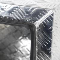 Spec'D Tuning Products - Spec-D Universal 24" Heavy Duty Silver Aluminum Underbody Truck Tool Box w/ T-Handle Latch, Lock, & Keys - Image 5