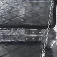 Spec'D Tuning Products - Spec-D Universal 24" Heavy Duty Silver Aluminum Underbody Truck Tool Box w/ T-Handle Latch, Lock, & Keys - Image 8