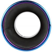 Spec'D Tuning Products - Spec-D Universal 2.5" Inlet/3.875" Outlet Chrome Stainless Steel Angled Burnt Blue Exhaust Tips - 2PC - Image 5