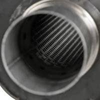 Spec'D Tuning Products - Spec-D Apexi N1 Style 2.5" Inlet/4" Outlet Stainless Steel Exhaust Muffler w/ Removable Silencer - Image 3