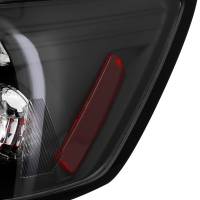 Spec'D Tuning Products - Spec-D 2006-2011 Honda Civic Coupe Tail Lights (Matte Black Housing/Clear Lens) - Image 3