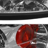 Spec'D Tuning Products - Spec-D 2006-2011 Honda Civic Sedan Tail Lights (Chrome Housing/Clear Lens) - Image 4