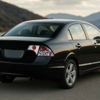 Spec'D Tuning Products - Spec-D 2006-2011 Honda Civic Sedan Tail Lights (Chrome Housing/Clear Lens) - Image 7