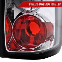 Spec'D Tuning Products - Spec-D 1997-2004 Dodge Dakota Tail Lights (Chrome Housing/Clear Lens) - Image 1