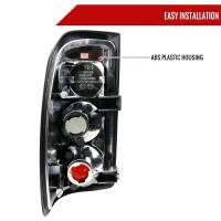 Spec'D Tuning Products - Spec-D 1997-2004 Dodge Dakota Tail Lights (Chrome Housing/Smoke Lens) - Image 5