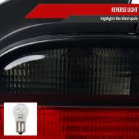 Spec'D Tuning Products - Spec-D 1992-1998 BMW E36 3 Series Coupe/Convertible Tail Lights (Chrome Housing/Red Smoke Lens) - Image 1