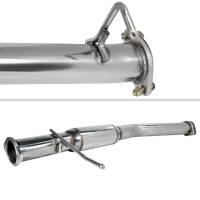 Spec'D Tuning Products - Spec-D 1989-1994 Nissan 240SX S13 T-304 Stainless Steel N1 Style Catback Exhaust System w/ Burnt Tip - Image 6