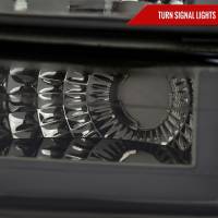 Spec'D Tuning Products - Spec-D 1999-2002 Chevrolet Silverado 1500 2500 / 2000-2006 Tahoe Suburban LED Bar Factory Style Headlights & Bumper Lights w/ Amber Reflector (Chrome Housing/Smoke Lens) - Image 3