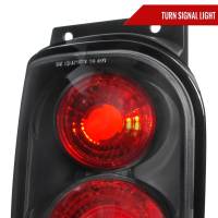 Spec'D Tuning Products - Spec-D 1998-2001 Ford Explorer Mercury Mountaineer Tail Lights (Matte Black Housing/Clear Lens) - Image 1