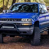 Spec'D Tuning Products - Spec-D 1999-2002 Chevrolet Silverado/ 2000-2006 Tahoe Suburban Dual Halo Projector Headlights (Chrome Housing/Clear Lens) - Image 7