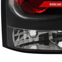 Spec'D Tuning Products - Spec-D 2005-2015 Nissan Armada Tail Lights (Matte Black Housing/Clear Lens) - Image 2