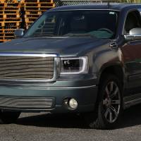 Spec'D Tuning Products - Spec-D 2007-2013 GMC Sierra 1500 / 2007-2014 Sierra 1500HD 2500HD 3500HD / 2009-2013 Sierra 1500 Hybrid LED C-Bar Projector Headlights (Jet Black Housing/Clear Lens) - Image 7