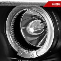 Spec'D Tuning Products - Spec-D 2010-2014 Ford Mustang Dual Halo Projector Headlights (Matte Black Housing/Clear Lens) - Image 2