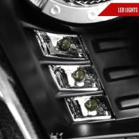 Spec'D Tuning Products - Spec-D 2010-2014 Ford Mustang Dual Halo Projector Headlights (Matte Black Housing/Clear Lens) - Image 4