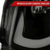 Spec'D Tuning Products - Spec-D 2003-2007 Infiniti G35 Coupe LED Bar Projector Headlights w/ Sequential Turn Signals (Black Housing/Smoke Lens) - Image 3