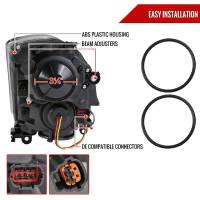 Spec'D Tuning Products - Spec-D 2003-2007 Infiniti G35 Coupe LED Bar Projector Headlights w/ Sequential Turn Signals (Black Housing/Smoke Lens) - Image 5