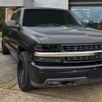 Spec'D Tuning Products - Spec-D 1999-2002 Chevrolet Silverado/ 2000-2006 Tahoe Suburban Dual Halo Projector Headlights (Chrome Housing/Smoke Lens) - Image 8